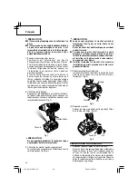 Предварительный просмотр 28 страницы Hitachi WH 18DGL Safety Instructions And Instruction Manual