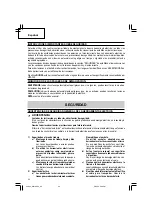 Предварительный просмотр 32 страницы Hitachi WH 18DGL Safety Instructions And Instruction Manual