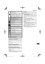 Preview for 125 page of Hitachi WH 7DL Original Instructions Manual