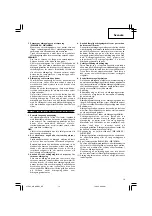 Preview for 15 page of Hitachi WH14DBDL Handing Instructions