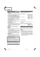 Предварительный просмотр 16 страницы Hitachi WH14DBDL Handing Instructions