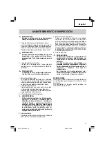 Предварительный просмотр 55 страницы Hitachi WH14DBL Instruction Manual