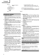 Preview for 54 page of Hitachi WH14DM Handling Instructions Manual