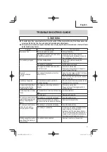 Предварительный просмотр 21 страницы Hitachi WH18DBDL2 Instruction Manual