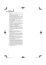 Предварительный просмотр 66 страницы Hitachi WH18DBDL2 Instruction Manual