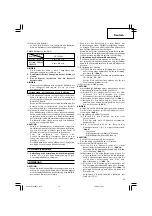 Предварительный просмотр 17 страницы Hitachi WH18DFL Handling Instructions Manual