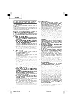 Предварительный просмотр 20 страницы Hitachi WH18DFL Handling Instructions Manual