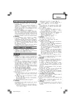 Предварительный просмотр 31 страницы Hitachi WH18DFL Handling Instructions Manual