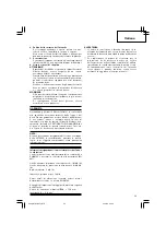 Предварительный просмотр 33 страницы Hitachi WH18DFL Handling Instructions Manual