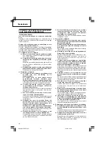 Предварительный просмотр 34 страницы Hitachi WH18DFL Handling Instructions Manual