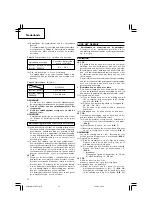 Предварительный просмотр 38 страницы Hitachi WH18DFL Handling Instructions Manual