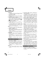 Предварительный просмотр 46 страницы Hitachi WH18DFL Handling Instructions Manual