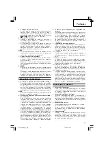 Предварительный просмотр 53 страницы Hitachi WH18DFL Handling Instructions Manual