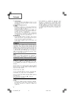 Предварительный просмотр 54 страницы Hitachi WH18DFL Handling Instructions Manual