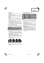 Preview for 13 page of Hitachi WM 10DBL Handling Instructions Manual