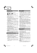 Preview for 72 page of Hitachi WM 10DBL Handling Instructions Manual