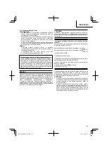 Preview for 117 page of Hitachi WM 10DBL Handling Instructions Manual