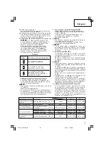 Предварительный просмотр 35 страницы Hitachi WM 14DBL Handling Instructions Manual