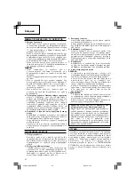 Предварительный просмотр 36 страницы Hitachi WM 14DBL Handling Instructions Manual