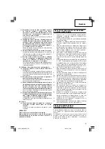 Предварительный просмотр 77 страницы Hitachi WM 14DBL Handling Instructions Manual