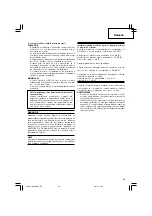 Предварительный просмотр 85 страницы Hitachi WM 14DBL Handling Instructions Manual