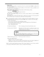 Предварительный просмотр 19 страницы Hitachi WNM80 User Manual