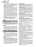 Preview for 22 page of Hitachi WR 12DAF Handling Instructions Manual