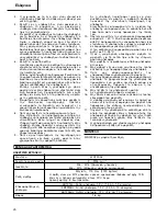 Preview for 26 page of Hitachi WR 12DAF Handling Instructions Manual