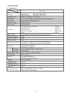 Preview for 7 page of Hitachi WR 14VB Technical Data And Service Manual