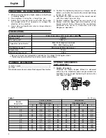 Предварительный просмотр 5 страницы Hitachi WR 22SA Handling Instructions Manual