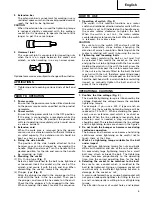 Предварительный просмотр 6 страницы Hitachi WR 22SA Handling Instructions Manual