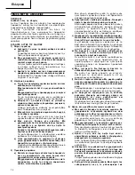 Предварительный просмотр 13 страницы Hitachi WR 22SA Handling Instructions Manual