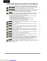 Preview for 5 page of Hitachi X200-002SFE/NFU Instruction Manuals