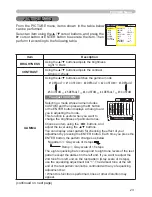 Preview for 23 page of Hitachi X253 - CP XGA LCD Projector User'S Manual And Operating Manual