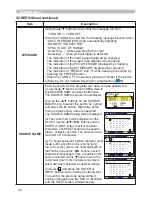 Preview for 36 page of Hitachi X253 - CP XGA LCD Projector User'S Manual And Operating Manual