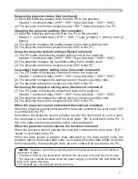 Preview for 73 page of Hitachi X253 - CP XGA LCD Projector User'S Manual And Operating Manual