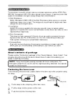 Preview for 3 page of Hitachi X260 - CP XGA LCD Projector User'S Manual And Operating Manual