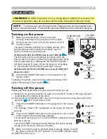 Preview for 17 page of Hitachi X260 - CP XGA LCD Projector User'S Manual And Operating Manual