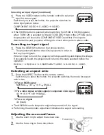 Preview for 19 page of Hitachi X260 - CP XGA LCD Projector User'S Manual And Operating Manual