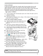 Preview for 51 page of Hitachi X260 - CP XGA LCD Projector User'S Manual And Operating Manual