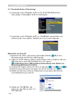 Preview for 190 page of Hitachi X308 - CP XGA LCD Projector (German) Bedienungsanleitung