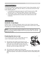 Preview for 12 page of Hitachi X308 - CP XGA LCD Projector User'S Manual And Operating Manual