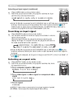 Preview for 27 page of Hitachi X308 - CP XGA LCD Projector User'S Manual And Operating Manual