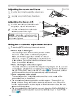 Preview for 29 page of Hitachi X807 - CP XGA LCD Projector User'S Manual And Operating Manual