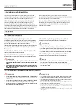 Preview for 7 page of Hitachi YUTAKI ATW-YMM-01 Installation And Operation Manual