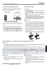 Preview for 97 page of Hitachi YUTAKI ATW-YMM-01 Installation And Operation Manual