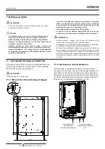 Предварительный просмотр 106 страницы Hitachi YUTAKI ATW-YMM-01 Installation And Operation Manual