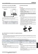 Preview for 109 page of Hitachi YUTAKI ATW-YMM-01 Installation And Operation Manual