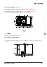 Preview for 107 page of Hitachi YUTAKI H Combi HWD-WE-220S Installation & Operation Manual