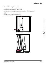 Preview for 111 page of Hitachi YUTAKI H Combi HWD-WE-220S Installation & Operation Manual